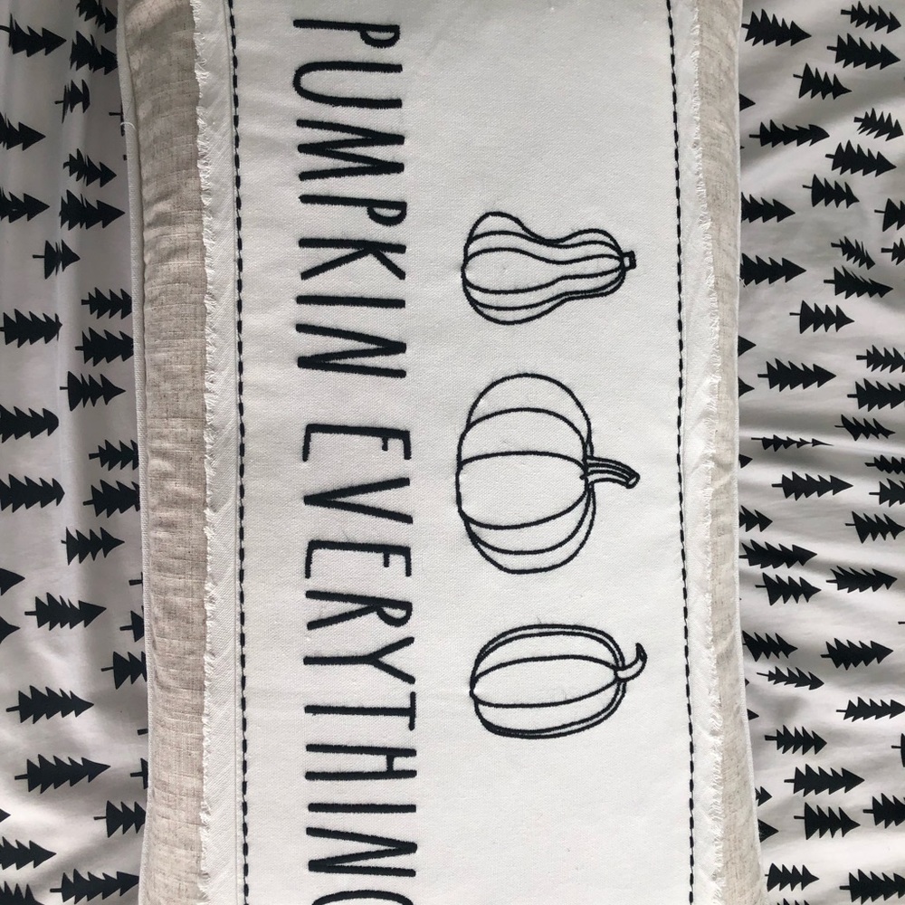 Rae Dunn Pumpkin Everything Pillow